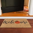 thumbnail image 5 of Btomtd 24"x16" Halloween Pumpkin Pattern Doormat, Welcome Floor Mat Series, Indoor Outdoor Carpet for Corridor, Thanksgiving Fall Decor Area Rug, A, 5 of 5