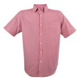 thumbnail image 1 of Camisa Simply Basic Talla M Casual Manga Corta de Cuadros Blanco con Rojo, 1 of 4