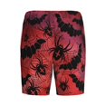 thumbnail image 7 of Daiia Bats And Spiders Mens Woven Stretch Pajama Short,Short Pajama Pants-Small, 7 of 7