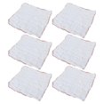 thumbnail image 3 of 6Pcs Cotton Kitchen Dish Towels Absorbent Dish Cloths Kitchen Drying Towels Hand Towels Bar Mop Towels For Drying Dishes And Table White, 3 of 4