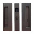 thumbnail image 4 of Cavilock Cl400b-Pr-38-Lh Magnetic Privacy Pocket Door Pull Set - Bronze, 4 of 7