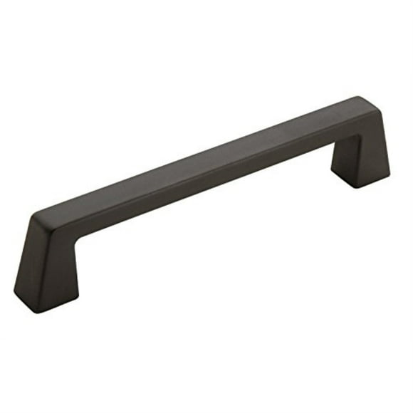 Amerock | Cabinet Pull | Black Bronze | 5-1/16 inch (128 mm) Center to Center | Blackrock | 1 Pack | Drawer Pull | Drawer Handle | Cabinet Hardware