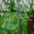 thumbnail image 2 of Luces decorativas navideñas para jardín, luz blanca cálida, Solar para camino, césped y Patio, 2 of 9