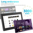 thumbnail image 6 of Android Tablet, 7 Inch Tablets, 4GB+32GB+1024GB Expand, Quad-Core 1.5GHz Processor, 5MP Dual Camera,1024 x 600 IPS HD Display Screen, 3000mAh Battery, WiFi, BT, Google GMS 7" Tablet, Black, 6 of 7