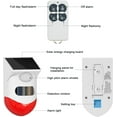 thumbnail image 4 of Solar Strobe Alarm Light with Motion Sensor Siren Outdoor Alarm Siren with Remote Controller 120db Sound Security Siren Light IP67 Waterproof and 4 Mode for Home,Farm,Barn,Villa,Yard, 4 of 5