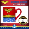 thumbnail image 5 of DC Comics Wonder Woman Uniform Glitter Ceramic Mug, 14 Ounces, 5 of 8