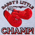thumbnail image 2 of CafePress - Daddyslittlechamp - Cute Infant Baby Football Bodysuit, 2 of 3