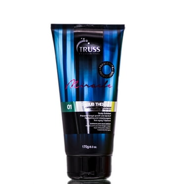 Truss Professional Miracle Scrub Therapy Exfoliant-Pre Treatment - Hair Fungal Growth & Dandruff - 6 oz