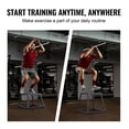 thumbnail image 6 of Plyometric Jump Box 12 Inch - Steel Plyo Box for Fitness, Agility Training - Anti-Slip Exercise Platform for Home Gym, Strength Conditioning - Black, 6 of 9