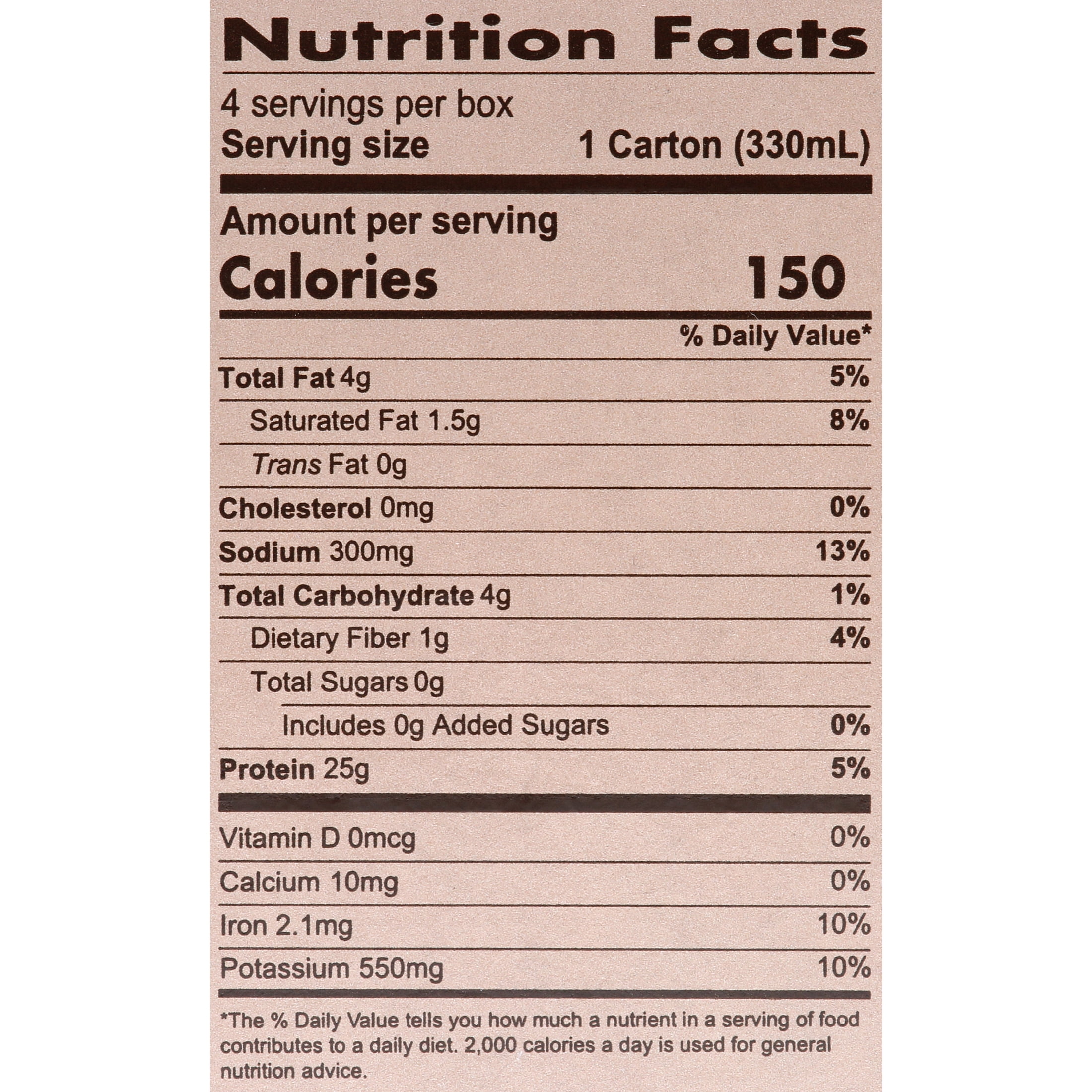 Redcon1 MRE Whole Food Protein Shake, Milk Chocolate, 25g Protein, 4 Ct