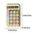 thumbnail image 3 of Cute Mini Scientific Calculator, 10-Digit Display, Portable, Plastic Keys, Non-Slip Bottom, for Students, School, Basic & Advanced Calculations, 3 of 8