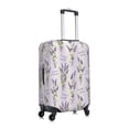 thumbnail image 3 of Daiia Lavender Flowers Luggage Cover, Thickened Washable Travel Luggage Covers, Elastic Unique Baggage Covers for 18-20 inch Luggage-Small, 3 of 9