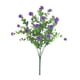thumbnail image 5 of Guirnalda de eucalipto artificial, rosas, vegetación, hojas de eucalipto para el hogar. Púrpura, 5 of 7