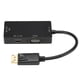 thumbnail image 3 of Adaptador DisplayPort a HDMI, adaptador 3 en 1, convertidor DisplayPort a VGA, adaptador DVI a DVI, ultra sensible, 3 of 12