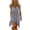 Gray, variant on Summer Dresses for Women Boho Deep V Neck Flowy Sleeveless A Line Beach Vacation Sundress Wine 2XL