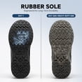 thumbnail image 6 of SPIEZ® Unisex Slip Resistant Shoes, Durable Rubber Outsole Non Slip Sneakers，Waterproof Oilproof Work Shoes for Server|Nurse|Chef-Black,Size 13 Women/11.5 Men, 6 of 13