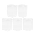 thumbnail image 1 of 5Pcs Clear Display Case for Mini Action Figures Display Case Box Showing Case for Doll, 1 of 8