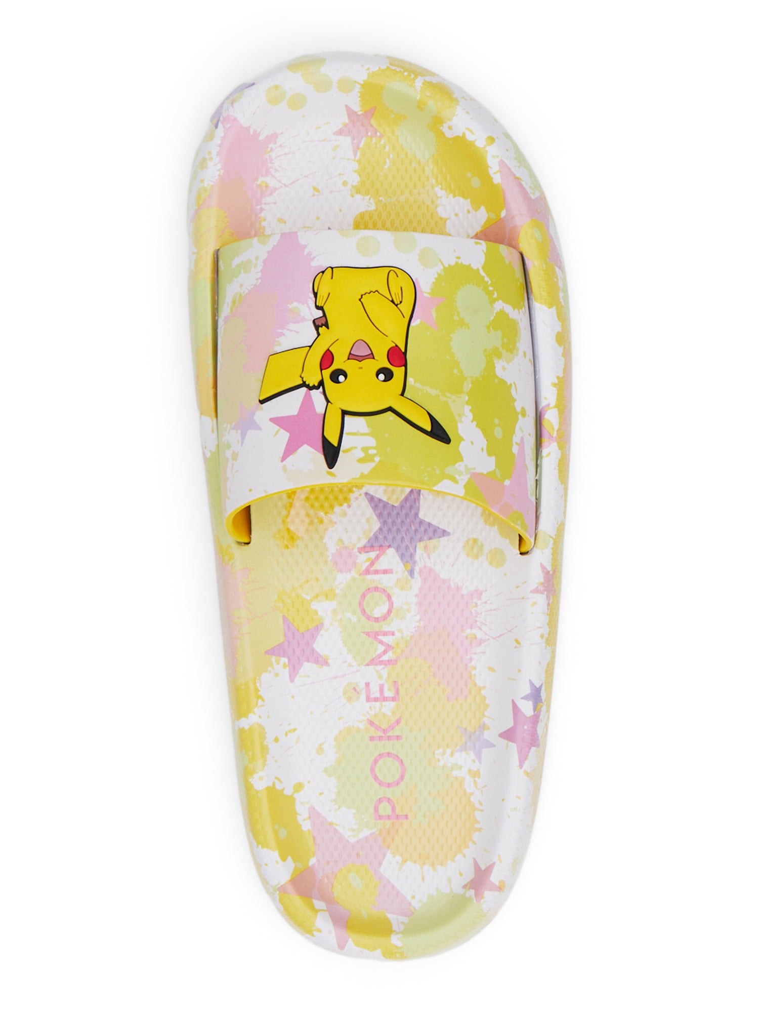 Pokemon Little and Big Girls Slide Sandals
