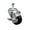Swivel - Top Lock Brake - Black, variant on 5 Inch Black Polyurethane Wheel Swivel ½ Inch Threaded Stem Caster SCC
