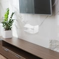 Router Ledge Shelf Bracket Storage Holder DVD Player Living Room Camera ...