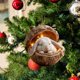 thumbnail image 3 of Forest Animal Ornaments , Woodland Christmas Tree Decorations in Acorn for Holiday Home Decor, Rustic Cabin Themed Party Favors, Nature Inspired Gift, 3 of 6