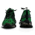 thumbnail image 3 of Plant Green Black Dress Walking Shoes for Men Woman Lightweight Tennis Fashion Elastic Sports Shoes Cushion Basketball Shoes, 3 of 7