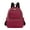 Burgundy, variant on JIALIOU Mini Backpack Purse for Women Quilted Casual Daypack Small Travel Shoulder Bag, Dark Green