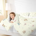 thumbnail image 5 of Homewish Dreamy Amusement Park Bedding Comforter Set, Cartoon Cute Balloon Twin Comforter Sets, Fairy Tale Princess Bedding Set, Luxury Bedroom Decor, 2 Pieces, 5 of 9