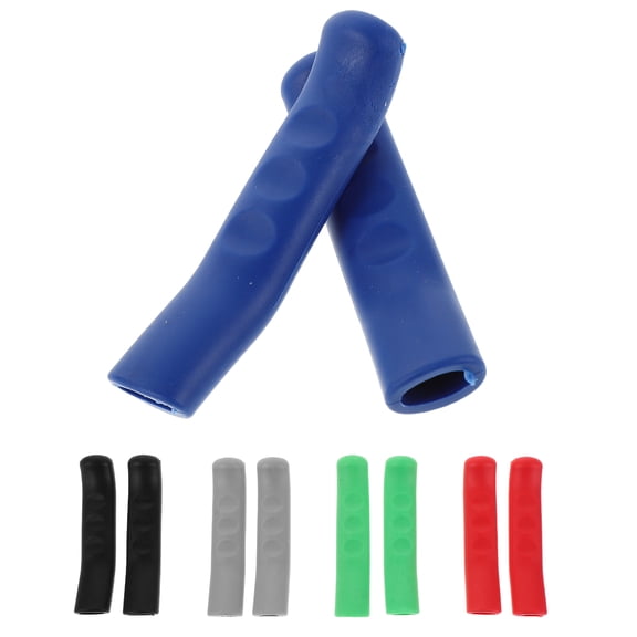 OFFIGAM 5 Pairs Silicone Brake Grip Covers for Road, Mountain, Folding Bikes with Non- Handlebar