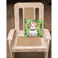 thumbnail image 2 of Carolines Treasures BB9860PW1818 Beagle St Patricks Fabric Decorative Pillow  18H x18W multicolor, 2 of 2