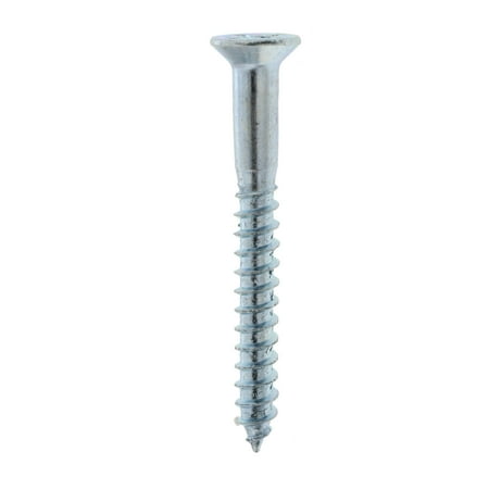 Bulldog Hardware #8 x 1-1/2 in. Phillips Flat Head Wood Screw, Zinc Plated (11 Pack)