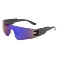 thumbnail image 2 of Gafas de Sol FEISEDY Sin Montura Y2K Futuristas Envolventes B2927, 2 of 8