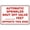 Warning Sign 5, variant on Automatic GATE DO NOT Force Open Warning Metal Tin Sign 8"x12" - For Industrial & Commercial Series, Gate Force Open Warning Sign
