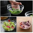 thumbnail image 1 of unbranded Bol Decorativo Reutilizable Transparente Para Ensalada Snack Y En Cocina Y Restaurante, 1 of 8