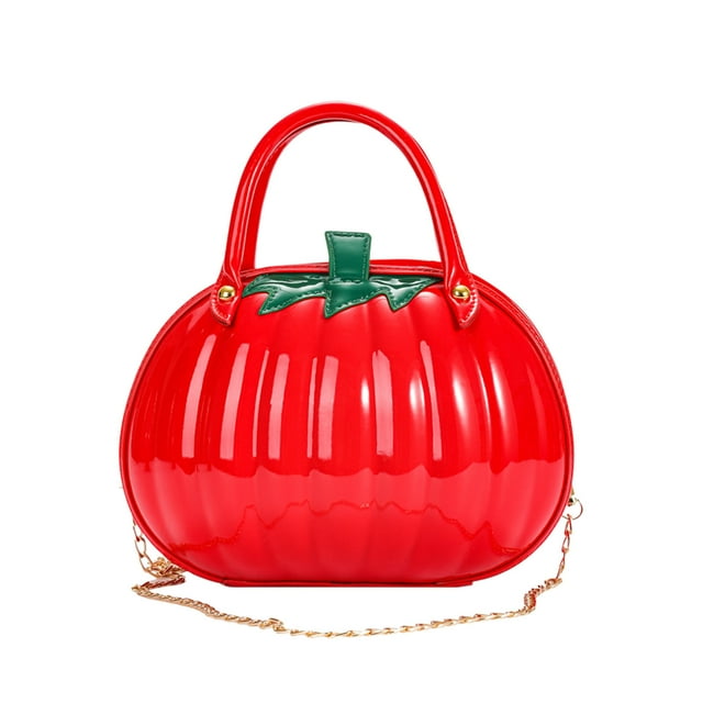 SDNall Sacs Bandoulière pour Femmes, Sacs à Main pour Femmes, Petits Sacs Bandoulière pour Femmes, Sac pour Femmes d'Automne Sac à Main Sac Bandoulière Sac pour Femmes Sac en Forme de Citrouille Petit Style à la Mode et Frais