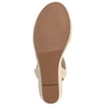 thumbnail image 5 of Journee Womens Ashlee Platform Espadrille Wedge Sandals, Widths Available, 5 of 9