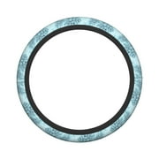 XMXY Car Steering Wheel Cover, Natural Forest Petals Non-Slip Jeep Truck Universal Elastic Steering Wheel Protector 15 inch