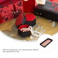 thumbnail image 6 of HOOWIFFY Iron Jewelry Storage Tray Desktop Organizer Decorative Box for Home 1 Piece, 6 of 8