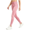 thumbnail image 2 of Favoffer Women's Imitation Denim Yoga Pants High Waist Tight Fit Hip Lifting Tummy Control Stretch Casual Trousers Outdoor Fitness Activewear, 2 of 7