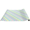thumbnail image 3 of Jillson Roberts Gift Wrap for Birthdays, Anniversaries, Weddings and More, Pastel Stripe, 8 Rolls 5 feet x 30 inches, 3 of 8