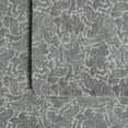 thumbnail image 4 of Sábanas de franela Tribeca Living Bella, color gris, tamaño queen, 4 piezas, 4 of 6