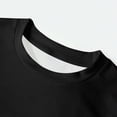 thumbnail image 5 of TOWED22 Baby Boy Summer Outfits 2pcs Short Sleeve Round Neck Tee Shirt Casual Drawstring Shorts Clothes(Black,2-3 Y), 5 of 5