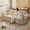 White, variant on 2-in-1 Multi-Functional Convertible Sofa Bed, Modern Corduroy Fabric Sofa Bed for Sitting & Sleeping, Foldable Lounge Couch Perfect for Living Room, Bedroom, Apartment and Small Spaces,White
