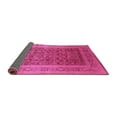 thumbnail image 2 of Ahgly Company Indoor Square Oriental Pink Traditional Area Rugs, 7' Square, 2 of 4