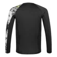 thumbnail image 2 of Playera Rashguard Manga Larga White Fireyell, 2 of 3
