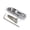 Silver, variant on Gold Plated Electric Bass Bridge Kits 4 Separate Bridges With Brass Saddles Key Included For Luthiers And Musicians