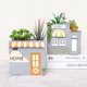 thumbnail image 5 of Style 6 Decoración carnosa del envase de la maceta de la resina para la tienda de la puerta del estudio del dormitorio, 5 of 5