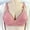 Red, variant on Jacenvly Bralettes for Women Plus Size Clearance Solid Elastic Soft Women Bras Woman'S Color Hollow Out Perspective Bra Underwear No Rims Beige