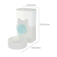 thumbnail image 3 of Gravity Pet Feeder Automatic Cat Feeder with Pet Food Bowl for Small Medium Dog Puppy Kitten Cat Supplies, 3 of 6