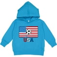 thumbnail image 2 of Inktastic USA Soccer Toddler Hoodie, 2 of 4